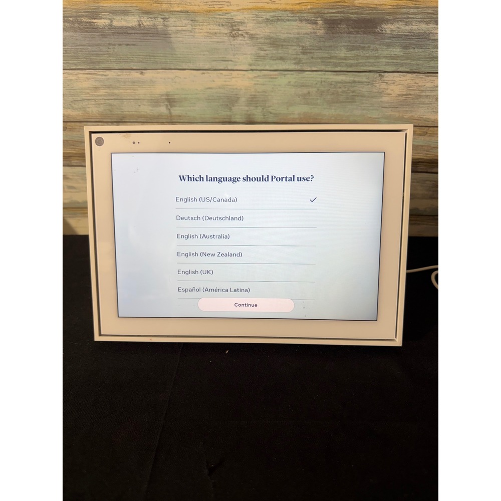 Facebook Portal Smart Video Calling 10" White Good Alexa Built-in Gen 1